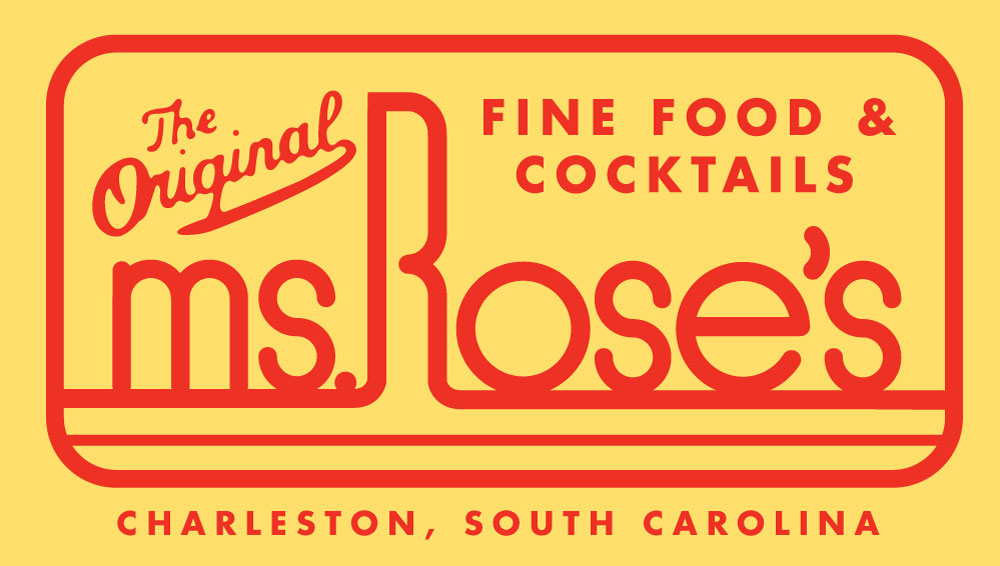 The Original ms. Roses Fine Food & Cocktails | Gil Shuler Graphic Design